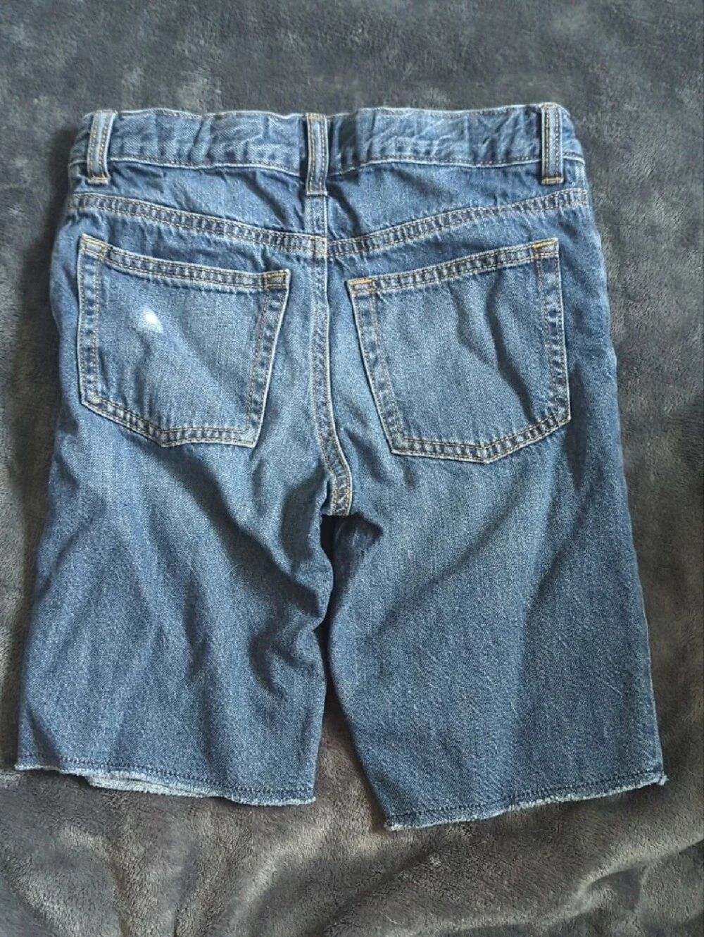 Gymboree Boys' Distressed Blue Denim Jean Shorts